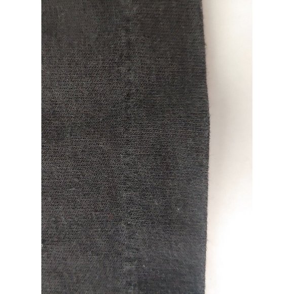 Vintage Pittsburgh Steelers Medium T Shirt Single Stitch Black V Neck Stripe NFL - Picture 6 of 8